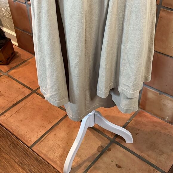 JOSEPH Calico Knit April Midi Belted Dress, size L - Picture 8 of 11